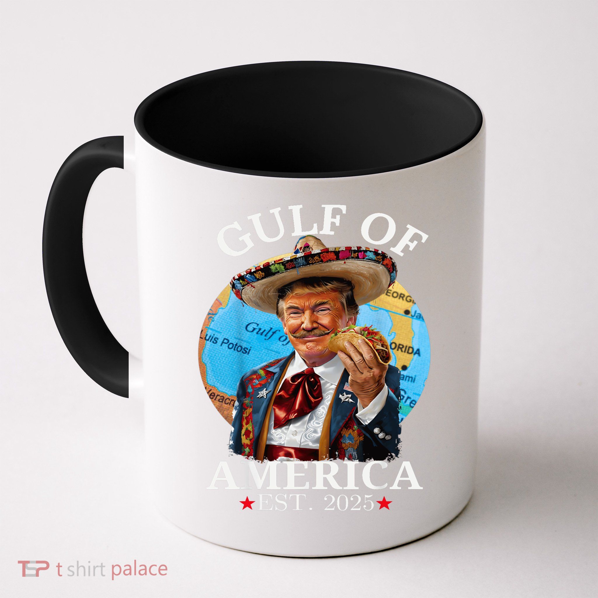 Funny Trump Gulf Of Us America 2025 Trump Merchandise Coffee Mug