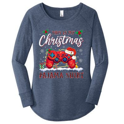 Funny Thanksgiving Guess What Turkey Butt Women's Perfect Tri Tunic Long Sleeve Shirt