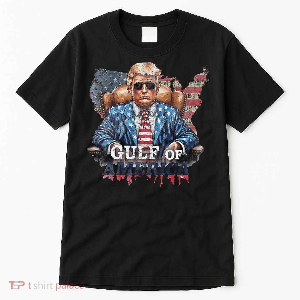 Funny Trump Gulf Of Us America American Made Trump Tall T-Shirt