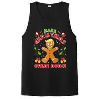 Funny Trump Gingerbread Man Make Christmas Great Again 2024 PosiCharge Competitor Tank