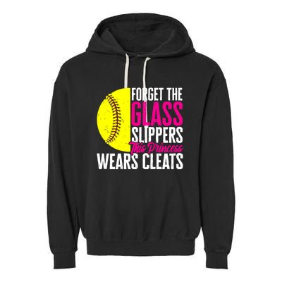 Forget The Glass Slippers This Princess Wears Cleats Garment-Dyed Fleece Hoodie