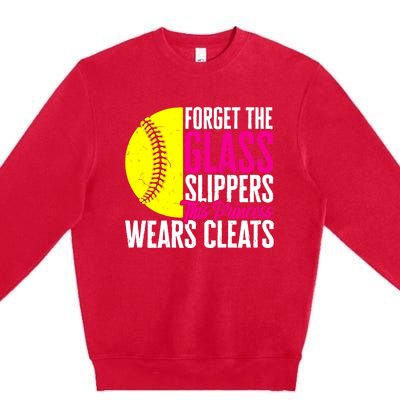 Forget The Glass Slippers This Princess Wears Cleats Premium Crewneck Sweatshirt