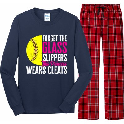 Forget The Glass Slippers This Princess Wears Cleats Long Sleeve Pajama Set