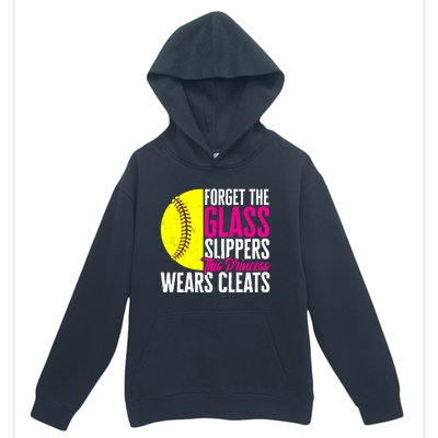 Forget The Glass Slippers This Princess Wears Cleats Urban Pullover Hoodie