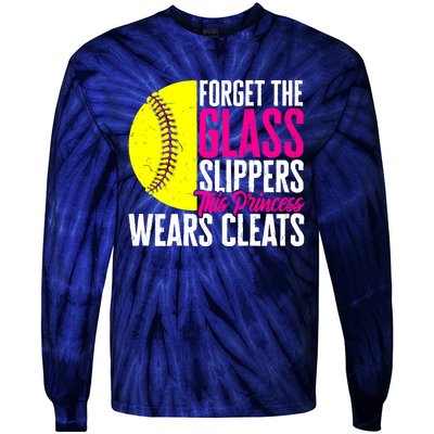 Forget The Glass Slippers This Princess Wears Cleats Tie-Dye Long Sleeve Shirt