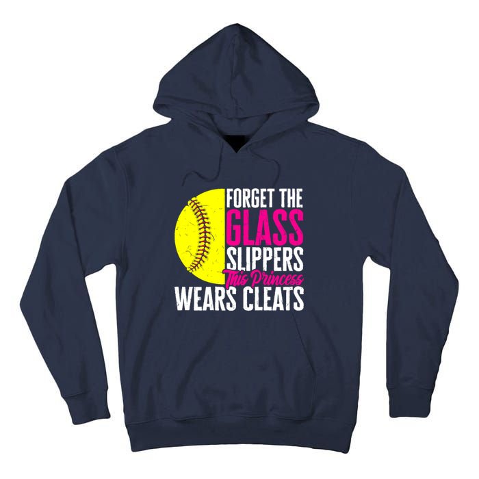 Forget The Glass Slippers This Princess Wears Cleats Tall Hoodie