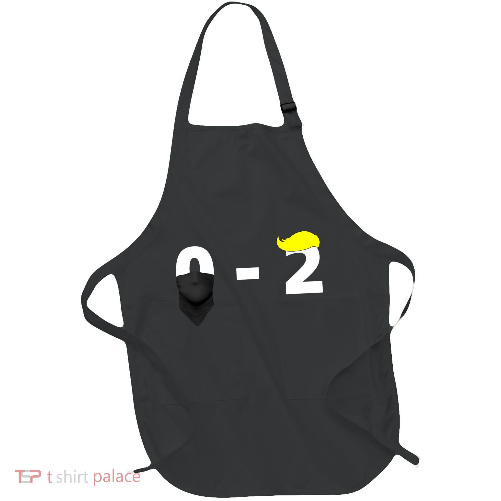 Funny Trump Golf Course Gunshots 02 Trump Is Safe Full-Length Apron With Pockets