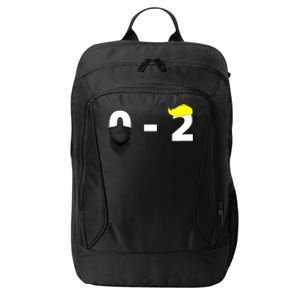 Funny Trump Golf Course Gunshots 02 Trump Is Safe City Backpack