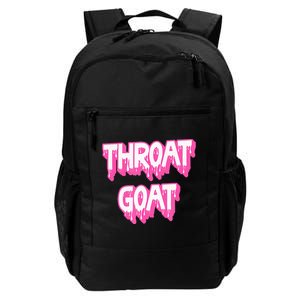 Funny Throat Goat Adult Humor Sarcastic Outfit Daily Commute Backpack