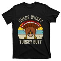 Funny Thanksgiving Guess What Turkey Butt T-Shirt