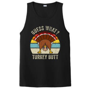 Funny Thanksgiving Guess What Turkey Butt PosiCharge Competitor Tank