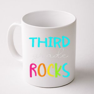 Funny Third Grade Rocks Team 3rd Grade Teacher Coffee Mug