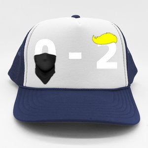 Funny Trump Golf Course Gunshots 02 Trump Is Safe Trucker Hat