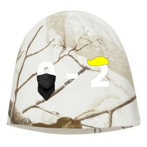 Funny Trump Golf Course Gunshots 02 Trump Is Safe Kati - Camo Knit Beanie