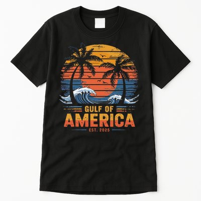 Funny Trump Gulf Of Us America 2025 Trump Merchandise Tall T-Shirt