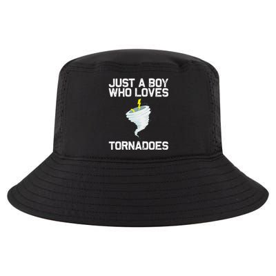 Funny Tornado Gift For Kids Hurricane Weather Chaser Cool Comfort Performance Bucket Hat