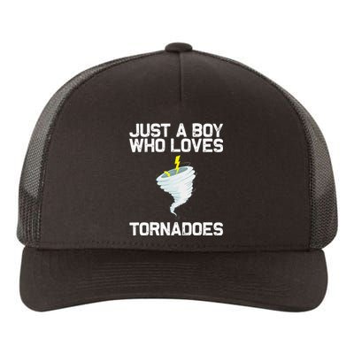 Funny Tornado Gift For Kids Hurricane Weather Chaser Yupoong Adult 5-Panel Trucker Hat