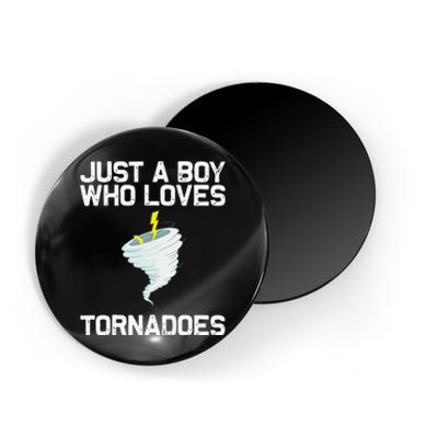 Funny Tornado Gift For Kids Hurricane Weather Chaser Magnet