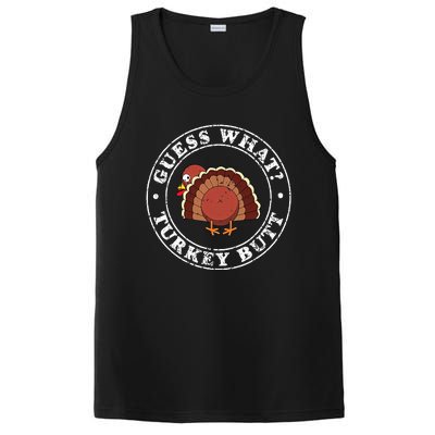 Funny Thanksgiving Guess What Turkey Butt PosiCharge Competitor Tank