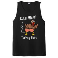 Funny Thanksgiving Guess What Turkey Butt PosiCharge Competitor Tank