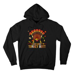 Funny Thanksgiving Guess What Turkey Butt Couples Matching Hoodie