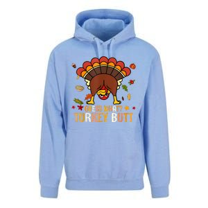 Funny Thanksgiving Guess What Turkey Butt Couples Matching Unisex Surf Hoodie