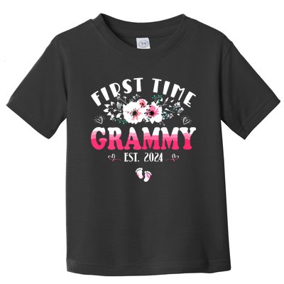 First Time Grammy 2024 Mothers Day Soon To Be Grammy Toddler T-Shirt