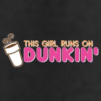 Funny This Girl Runs On Dunkin Cool Comfort Performance Bucket Hat