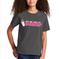 Funny This Girl Runs On Dunkin Kids T-Shirt