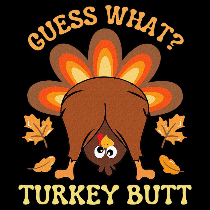 Funny Thanksgiving Guess What Turkey Butt Visor