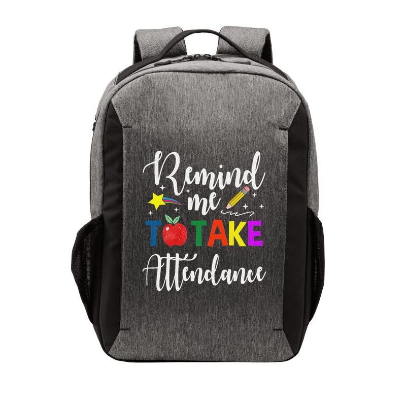 Funny Teacher Gift Black Unisex Small Fit Cotton 65 Polyester 35 Sh Vector Backpack