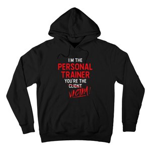 Fitness Trainer Gift Gym Workout Personal Trainer Hoodie