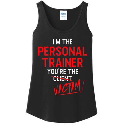 Fitness Trainer Gift Gym Workout Personal Trainer Ladies Essential Tank