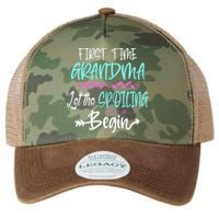 First Time Grandma Let The Spoiling Begin Mother's Day Legacy Tie Dye Trucker Hat
