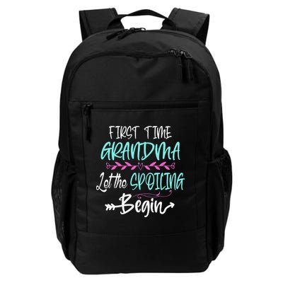 First Time Grandma Let The Spoiling Begin Mother's Day Backpack