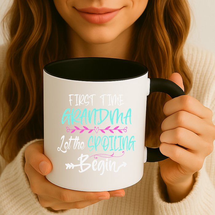 First Time Grandma Let The Spoiling Begin Mother's Day Mug