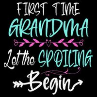 First Time Grandma Let The Spoiling Begin Mother's Day 16 in Basic Backpack