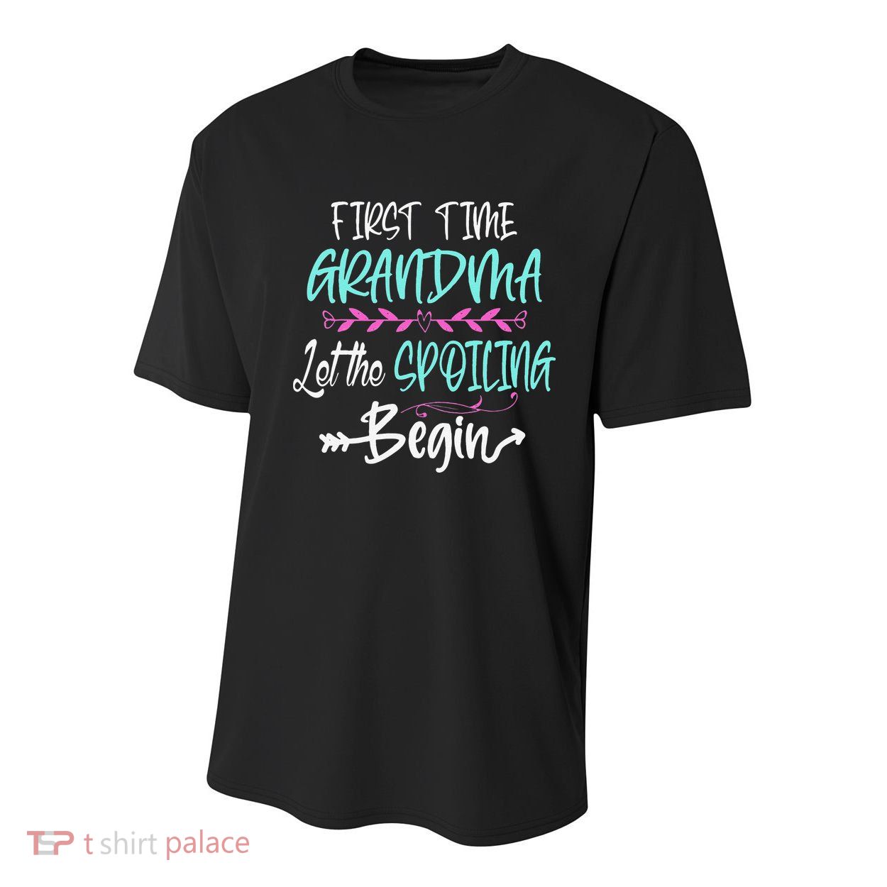 First Time Grandma Let The Spoiling Begin Mother's Day Youth Performance Sprint T-Shirt