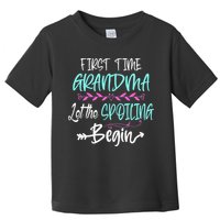 First Time Grandma Let The Spoiling Begin Mother's Day Toddler T-Shirt