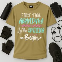 First Time Grandma Let The Spoiling Begin Mother's Day Performance Shirt
