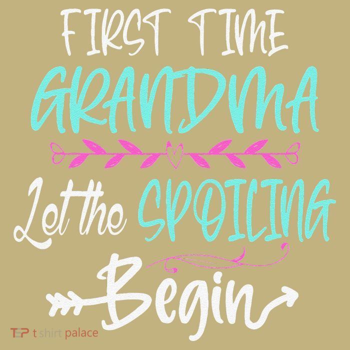 First Time Grandma Let The Spoiling Begin Mother's Day Performance Shirt