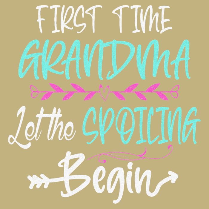 First Time Grandma Let The Spoiling Begin Mother's Day Tall Long Sleeve T-Shirt