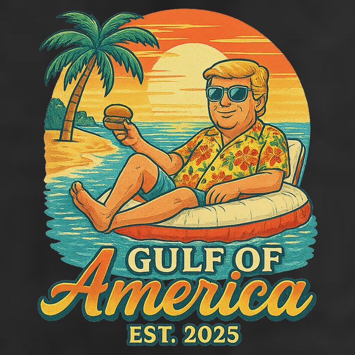 Funny Trump Gulf Of Us America Est 2025 Cool Comfort Performance Bucket Hat
