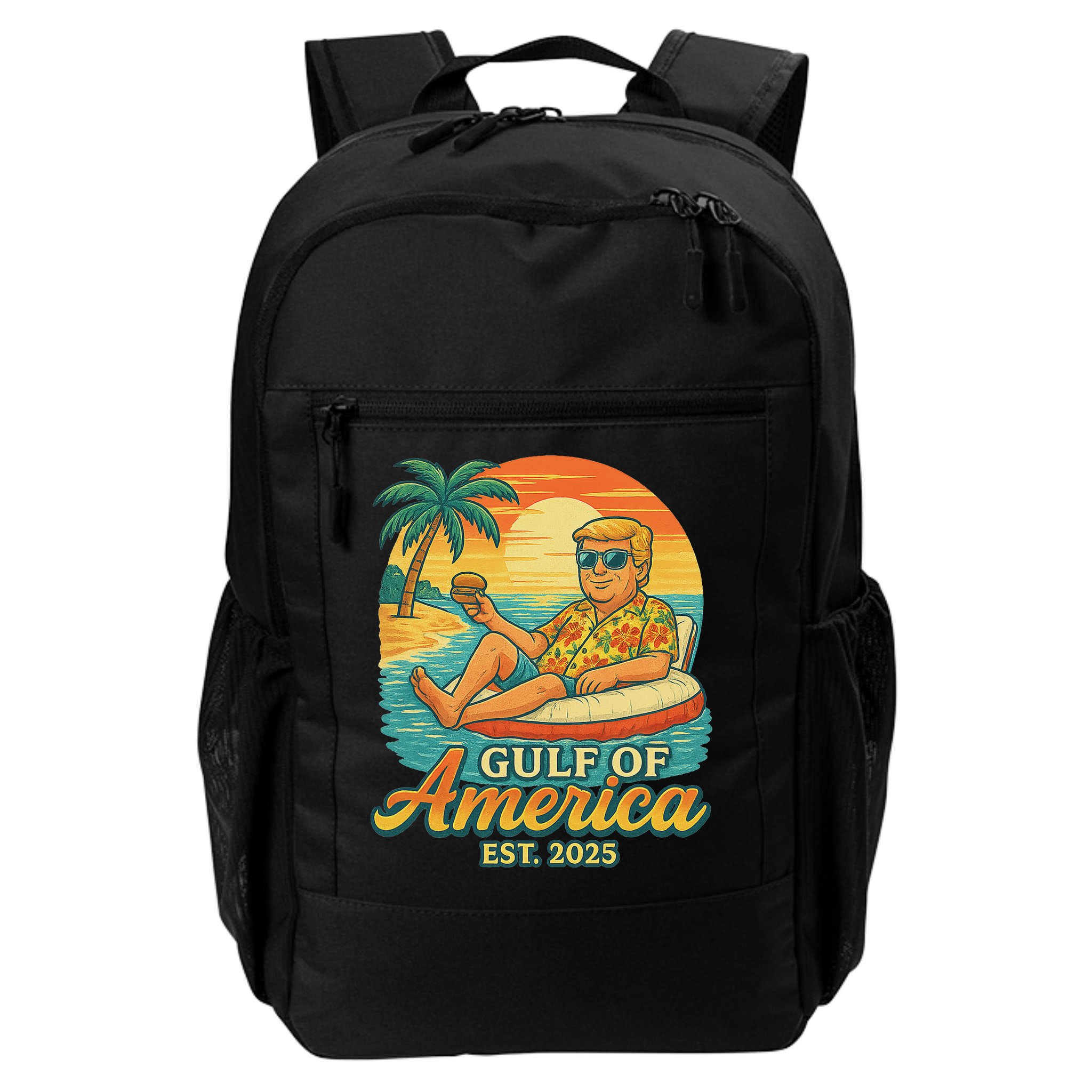 Funny Trump Gulf Of Us America Est 2025 Backpack