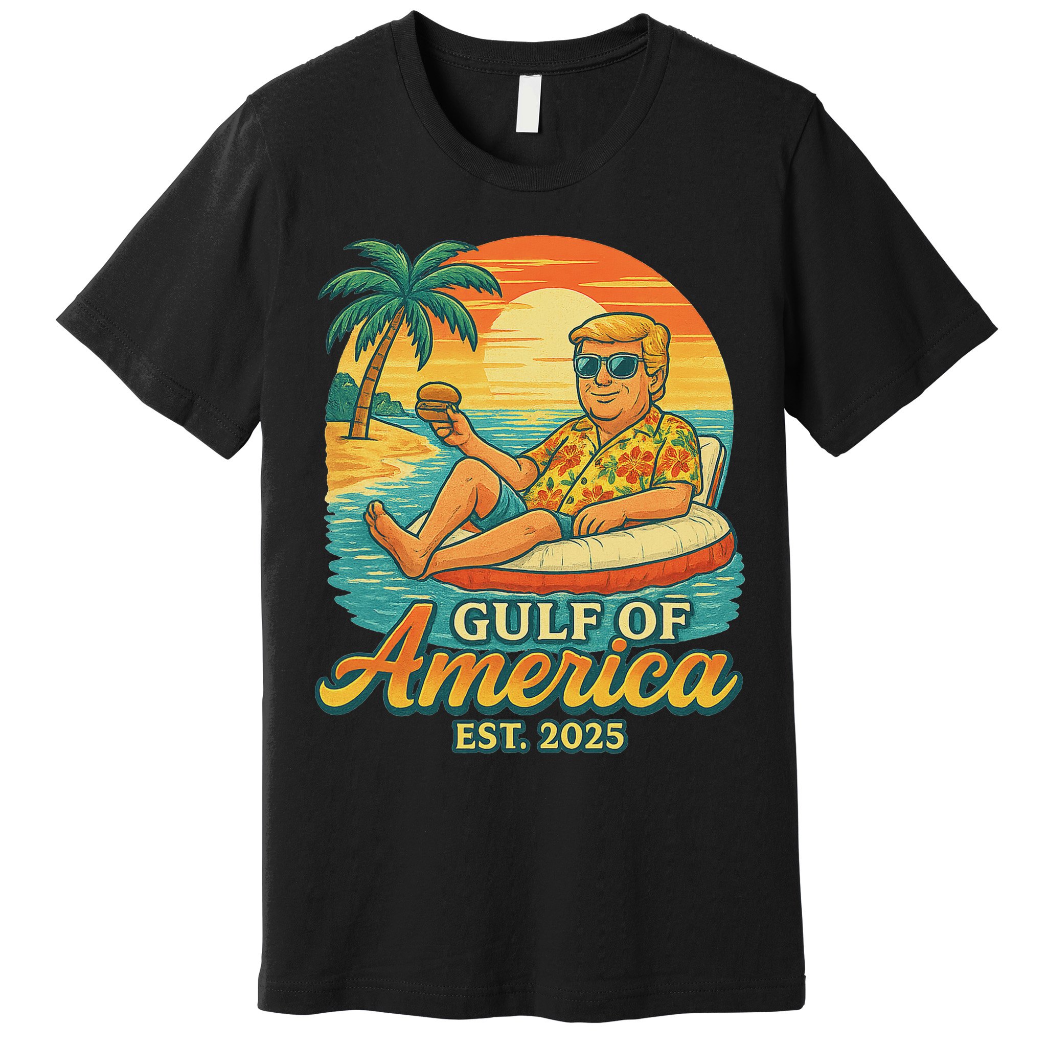 Funny Trump Gulf Of Us America Est 2025 Premium T-Shirt