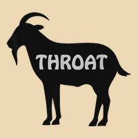 Funny Throat Goat Adult Humor Sarcastic Outfit Drawstring Bag