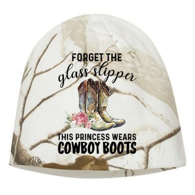 Forget The Glass Slippers This Princess Wears Cowboy Boots Funny Gift Kati - Camo Knit Beanie