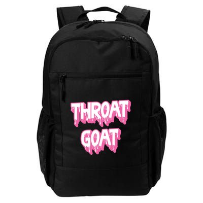 Funny Throat Goat Adult Humor Sarcastic Outfit Backpack