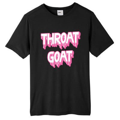 Funny Throat Goat Adult Humor Sarcastic Outfit Tall Fusion ChromaSoft Performance T-Shirt