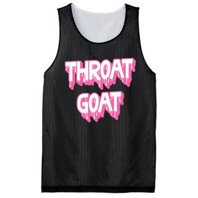 Funny Throat Goat Adult Humor Sarcastic Outfit Mesh Reversible Basketball Jersey Tank